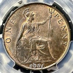 1900 Great Britain 1 Penny PCGS MS64RB Lot#G4472 Choice UNC! S-3961