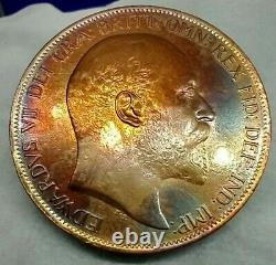 1902 1 Penny Great Britain Bronze (Low Sea Level) Km# 794.1 Price negotiable