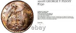 1912 H One Penny George V. A Stunning Penny In Beautiful Unc Grade Coin P230