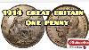 1914 Great Britain George V One Penny