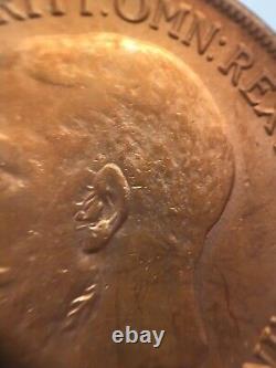 1918-KN Great Britain One Penny, Scarce Date, British King's Norton Mint KM# 810