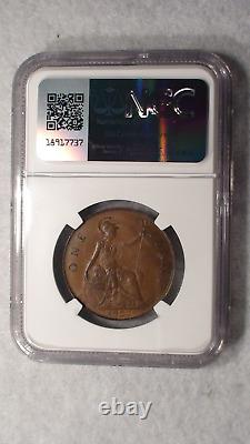 1922 Great Britain Half Penny NGC MS62 BN 1P Coin PRICED TO SELL NOW
