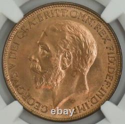 1927 Great Britain Penny MS65+ RD NGC 943553-33