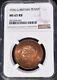 1936 Great Britain 1 Penny, Ngc Ms 65 Rb, Superb Toning
