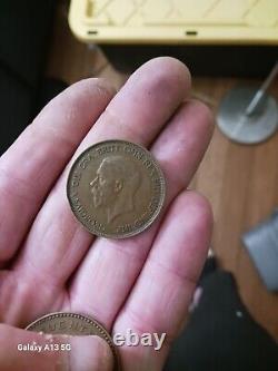 1936 Great Britain BRONZE Coin One Penny