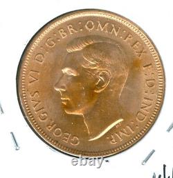 1937 Great Britain Penny Ultra Finest Grade Gem Bu Red Rare