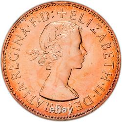 1970 Great Britain Penny Ngc Pf 65 Rd High Grade Toned