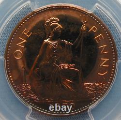 1970 Great Britain Proof Penny PCGS PR68RD S-4157 Color Toning (1D UK pr68 rd)