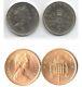 60 Queen Elizabeth Ii Coin Lot. Unc (30) Great Britain 5 Pence, (30) 1 Penny