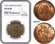 Ah615, Great Britain, George V, 1 Penny 1929, Ngc Ms64rb