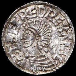 Aethelred II, 978-1016. Penny. Long Cross Type. York Mint. Moneyer Oban