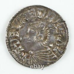 Aethelred II Silver Long Cross Penny, Cambridge, Eadwine 978-1016