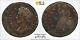 Er217 Great Britain. Mint Error - Double Struck - 1/4 Penny, Nd (1672-79)