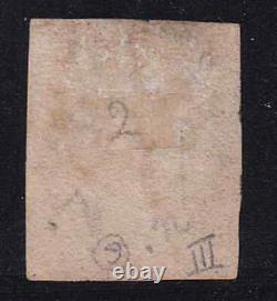 GB #1 Penny Black QV 1840 Maltese cancel letters A-B World's 1st stamp $425