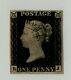 Gb 1840 1d Penny Black Unused Unbenutzt Briefmarke