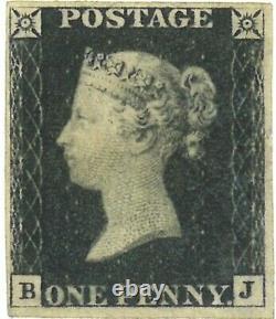 GB 1840 1d Penny Black unused unbenutzt Briefmarke