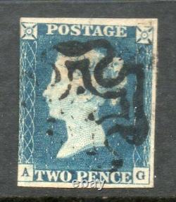 GB QV 1840 1d Penny Blacks x 32 & 1840 2d Blue x 5 37 stamps cat £21000+