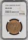 Great Britain 1 Penny 1936, Ngc Ms 65 Rd, Full Red, Lustrous Gem Unc / Bu. F2