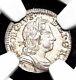 Great Britain. George I, Silver Maundy Penny, 1720, Ngc Ms63