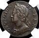 Great Britain. King George Ii, 1740 Ad England Halfpenny 1/2p, 1727-1760, Ngc Xf