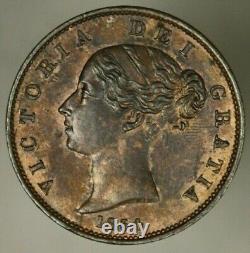 Great Britain 1/2 Penny 1854 UNC some minor red A2443