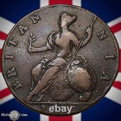 Great Britain 1733 Half Penny 1/2d GB5044