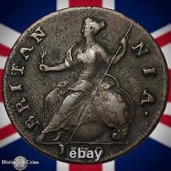 Great Britain 1739 Half Penny 1/2d GB5078