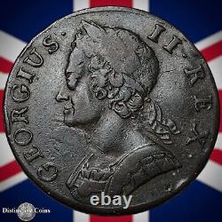 Great Britain 1744 Half Penny 1/2d GB5086