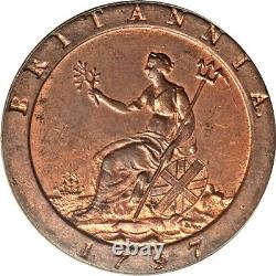 Great Britain 1797 George III Cartwheel Penny PCGS MS-64