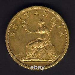 Great Britain. 1806 George 111 Gilt copper Penny. Proof