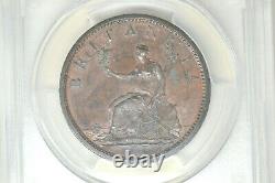 Great Britain 1806 Penny- PCGS MS-63 RB. Catalog Value is $525 in Unc