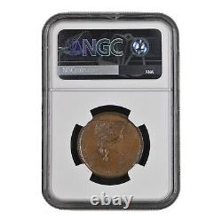 Great Britain 1807-SOHO 1/2 Penny NGC MS-63 Brown Uncirculated George III LL