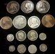 Great Britain 1816-1898 Lot Of 15 19th Century Coins. 925 And Bronze Ships Free
