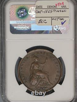 Great Britain 1825 Penny K-693 NGC XF45 BN