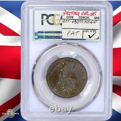 Great Britain 1827 1/2 Penny PCGS AU58 S-3824 GBS060
