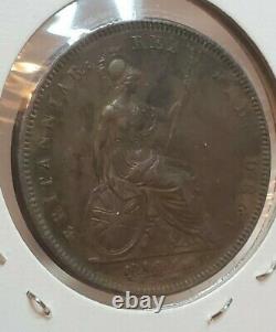 Great Britain 1831 One Penny William IV Ex High Grade Rare Wow