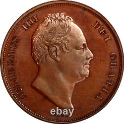 Great Britain 1831 William IV Bronzed Copper Proof Penny PCGS PR-64