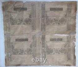 Great Britain 1840 SG ME 1 1d Mulready Letter Sheets Unused CV L1400