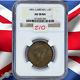 Great Britain 1853 1/2 Penny Ngc Au58bn Gbs063