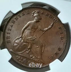 Great Britain 1855 Penny Plain Trident NGC MS 63 BN EXCEPTIONAL quality England