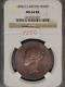 Great Britain 1858/3 Penny K-739 Ngc Ms64 Rb