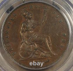 Great Britain 1858/3 Penny PCGS XF45