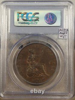 Great Britain 1858/3 Penny PCGS XF45