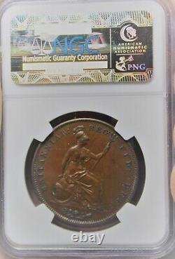 Great Britain 1858 PENNY NGC MS-62 Large Date VarietyEXCELLENTFree Shipping