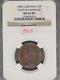 Great Britain 1860 1/2 Penny K-748.2 Ngc Ms62 Bn Toothed