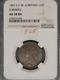 Great Britain 1861 1/2 Penny K-748.2 Ngc Au58 Bn 4 Berries