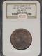 Great Britain 1874h Penny K-749.2 Ngc Ms65 Bn Obv Of 73