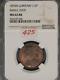 Great Britain 1876h 1/2 Penny K-754 Ngc Ms62 Rb Small Date