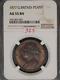 Great Britain 1877 Penny K-755 Ngc Au55 Bn