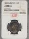 Great Britain 1881 1/2 Penny K-754 Ngc Au58 Bn